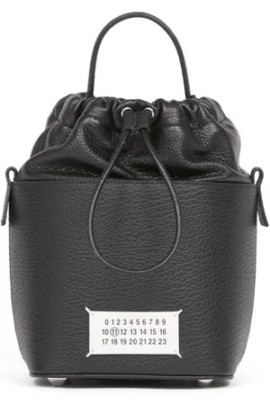 Maison Margiela Small 5AC grained leather bucket bag