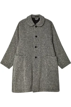 Comme des Garçons Herringbone single breasted coat