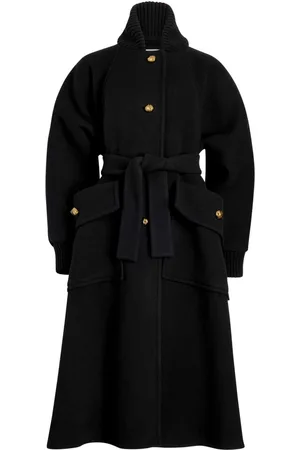 Patou Tied-waist coat