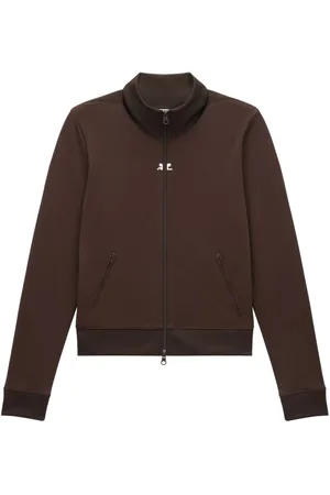 Courrèges Embroidered-logo tracksuit jacket