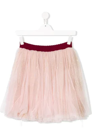 MONNALISA Glitter tulle skirt