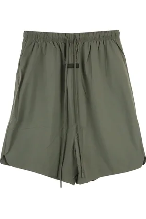FEAR OF GOD Logo-appliqué drawstring-waist shorts