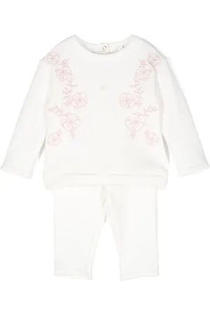 PATACHOU Floral-embroidered tracksuit