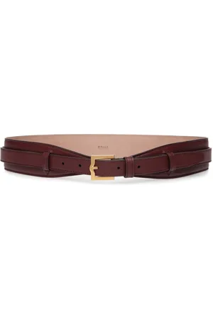 Bally Wide leather belt