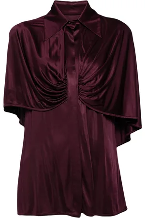Costarellos Glossy jersey shirt