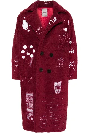 KIDSUPER STUDIOS Graphic embroidery double-breasted coat