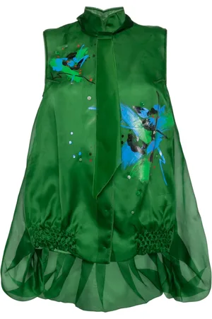 SHIATZY CHEN Floral print vest