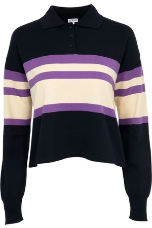 Loewe Polo-collar cotton jumper