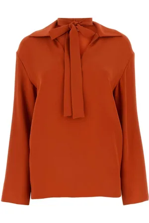 VALENTINO GARAVANI VLogo silk blouse