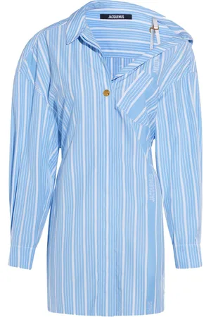 Jacquemus Striped cotton dress