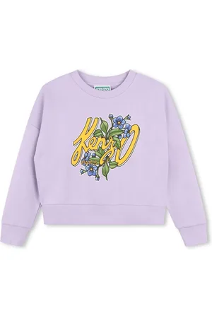 Kenzo Logo-print drop-shoulder sweatshirt