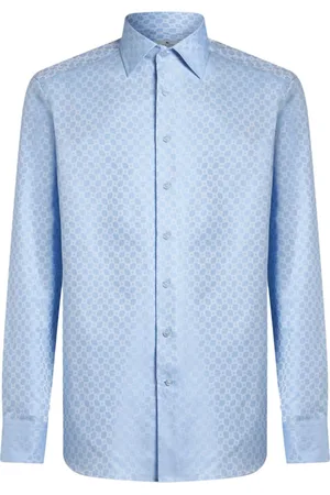 Etro Jacquard cotton shirt