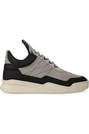 Filling pieces Logo-embroidered sneakers