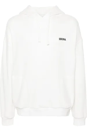 Ermenegildo Zegna Logo-embroidered hoodie