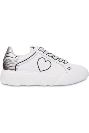 Moschino Logo-patch sneakers