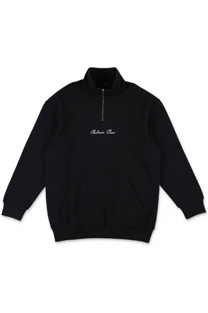 Balmain Logo-embroidered sweatshirt
