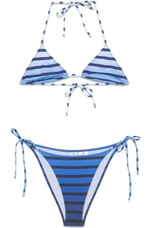 Jean Paul Gaultier Marinière Dégradé bikini