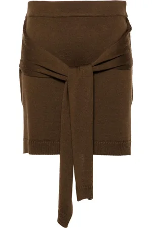 LEMAIRE Fine-knit mini skirt