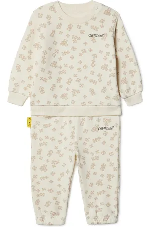 OFF-WHITE Arrow Crazy cotton tracksuit set