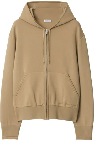 Burberry Wool-blend zip hoodie