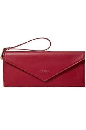Twin-Set Leather clutch bag