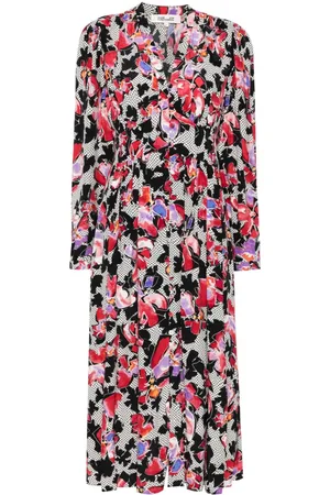Diane von Furstenberg Erica midi dress
