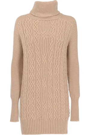 Loro Piana 2010s cable knit dress