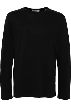 Helmut Lang Logo-print long-sleeved T-shirt