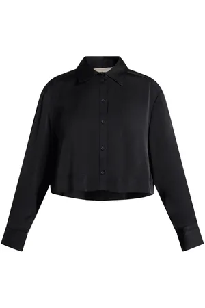 Michael Kors Long-sleeved satin shirt