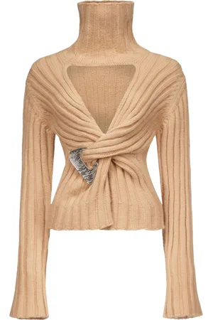 AREA Knitted turtleneck sweater