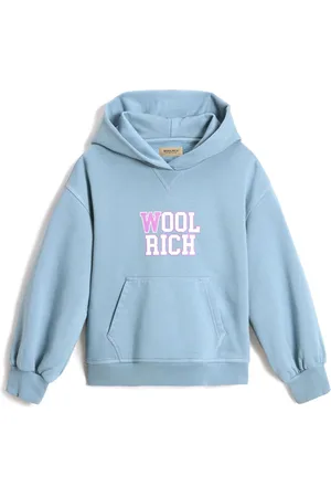 Woolrich Puff-sleeve cotton hoodie