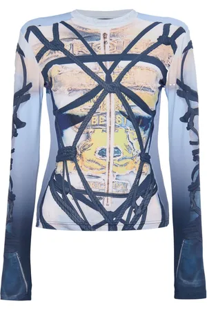 Y / PROJECT Geometric print t-shirt