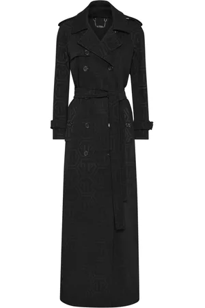 Philipp Plein Monogram trench coat