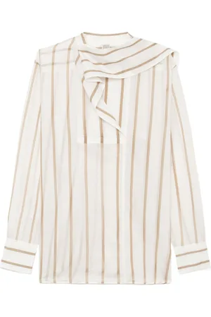 Totême Scarf-attached detailing shirt