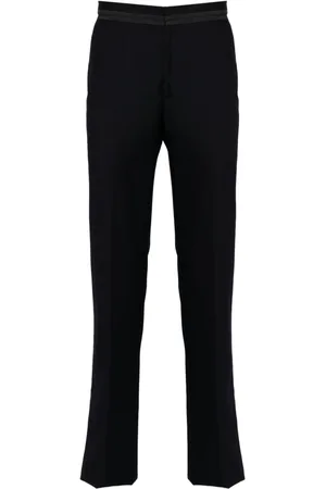 Lanvin Wool straight-leg tailored trousers