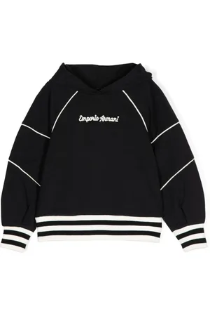 Emporio Armani Logo-embroidered hoodie