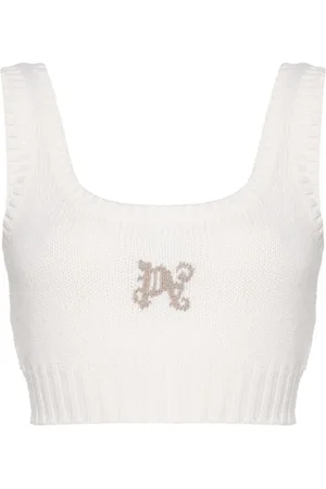 Palm Angels Monogram knitted top