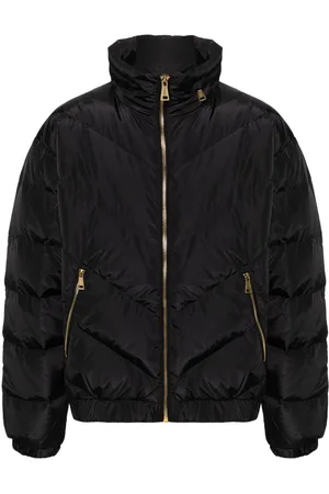 VERSACE Logo-print jacket