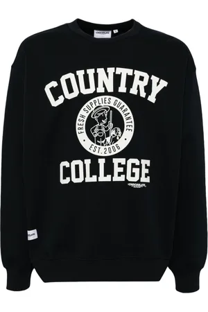 Chocoolate Graphic-print long-sleeved sweatshirt