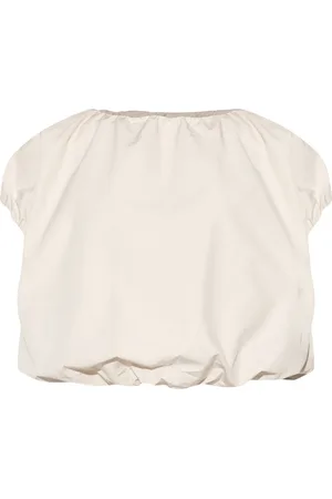 Gestuz Cropped short-sleeve blouse
