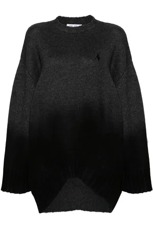 The Attico Ribbed-knit mini dress
