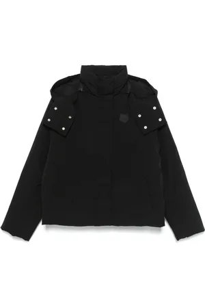 Maison Kitsuné Fox-patch puffer jacket
