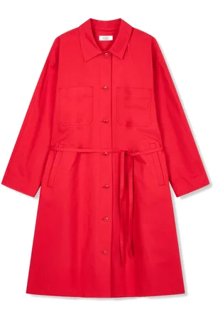 Studio Tomboy Belted cotton shirt dress