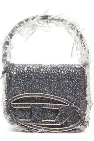 Diesel Mini 1DR crystal-embellished shoulder bag
