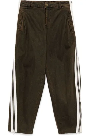 CROQUIS Drawstring zip-up jeans