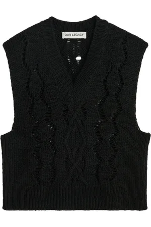 OUR LEGACY Cable Michigan tank top