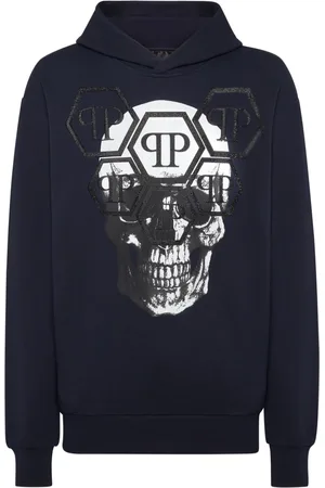 Philipp Plein Skull long-sleeve hoodie