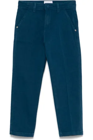 Trussardi Logo-patch trousers
