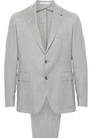 TAGLIATORE Mélange single-breasted suit