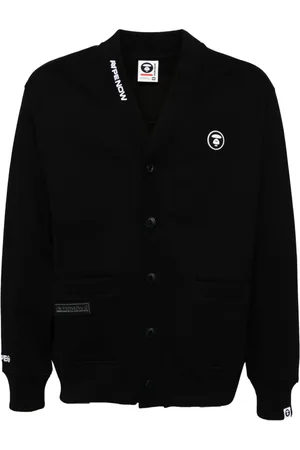 A Bathing Ape Logo cardigan